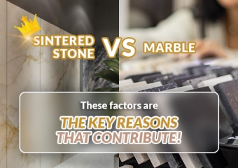 A Comparative Analysis of Sintered Stone and Marble: Unveiling the Beauty and Practicality